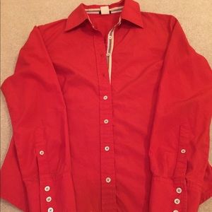 J. Crew long sleeve button down shirt size PS